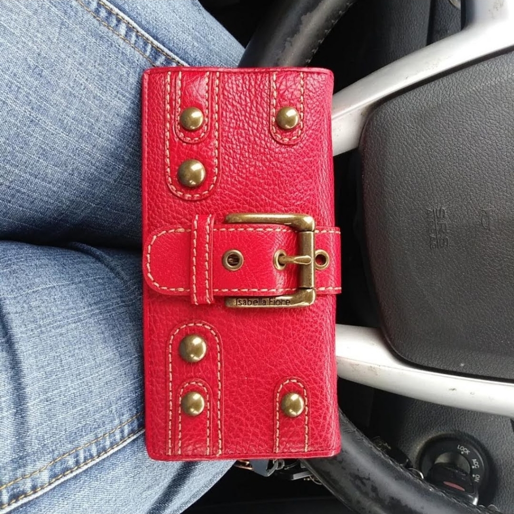 Leather wallet - Isabella Fiore